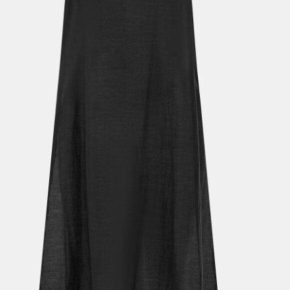 Black See Through Top Cover Up Shirt Size: Medium - Picture 6 of 8